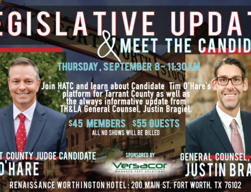 HATC Legislative Update & Meet the Candidate